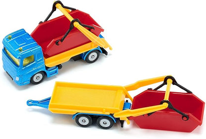SIKU HGV SK1695 Skip & Trailer Included, Ages 3 and Up