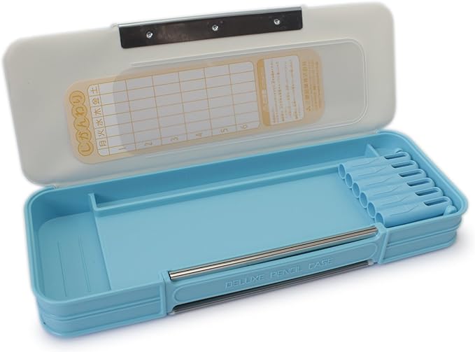 Uni Mitsubishi Pencil  Case Uni Palette Double Opening Light Blue P1000BT302