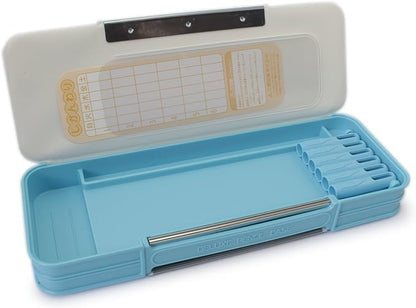 Uni Mitsubishi Pencil  Case Uni Palette Double Opening Light Blue P1000BT302