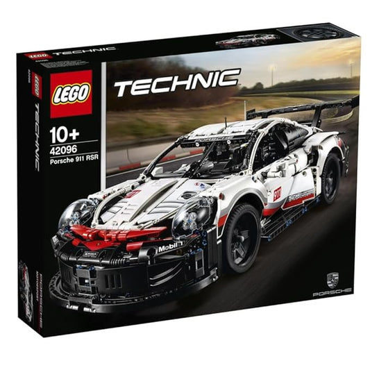 LEGO Technic Porsche 911 Rsr Building Blocks For Kids (1580 Pcs) 42096,Multicolor