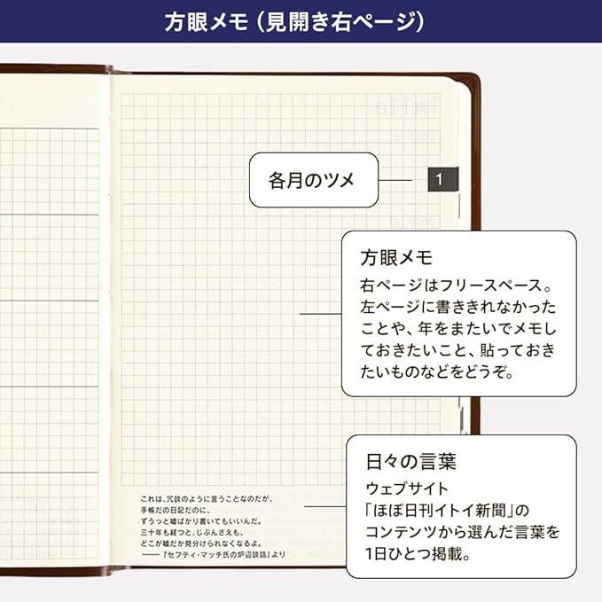 Hobonichi 5-Year Notebook (2025-2029) [A6 Size]