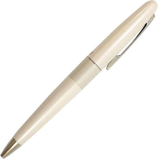 Pilot Ballpoint Pen Cocoon BCO-150R-W White Body Size: 140x10.0mm/Oil-based Black Ink/30g