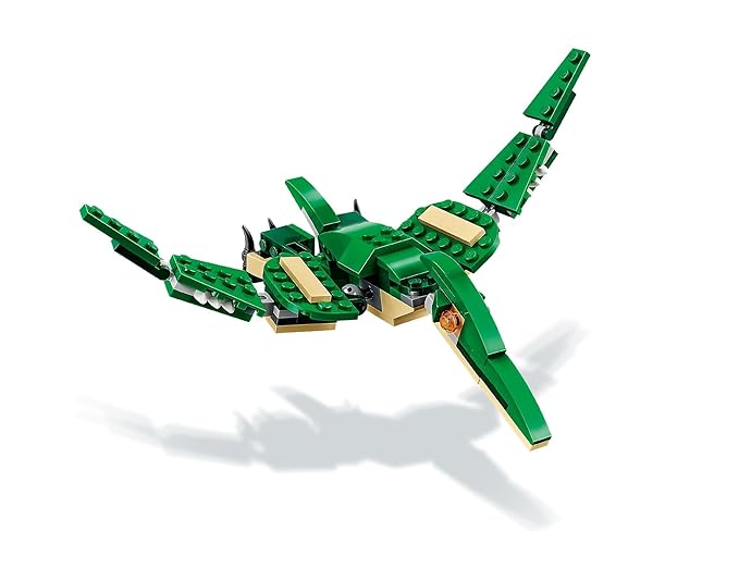 LEGO Creator 3in1 Mighty Dinosaurs Building Blocks for Kids 7 to 12 Yrs (174 Pcs) 31058,Multicolor