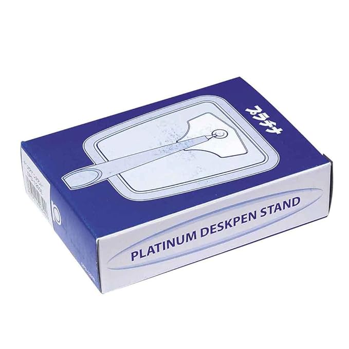 Platinum Desk Pen Stand - Single Pen - Black