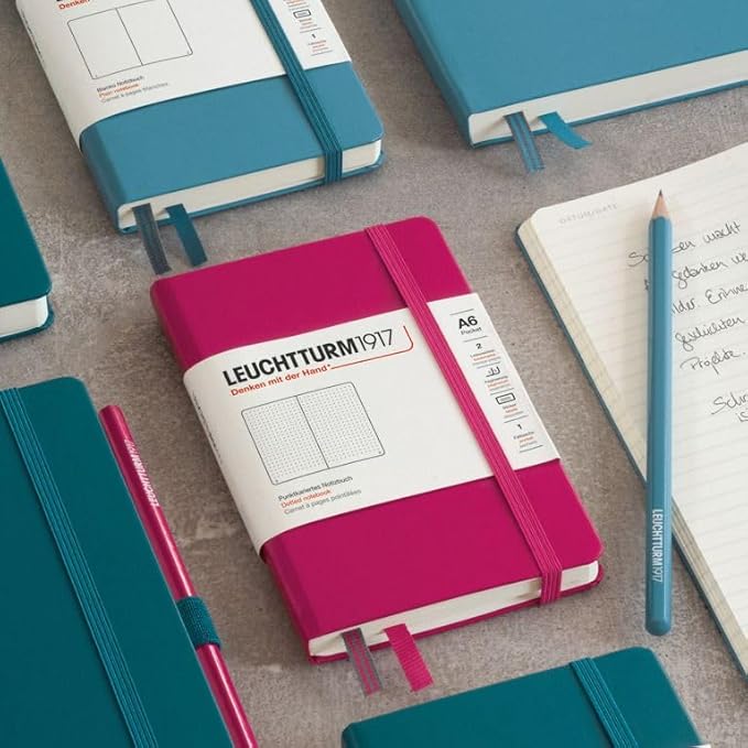 Leuchtturm Notebook, B6, Horizontal Ruled, Soft Cover, Powder, 363930