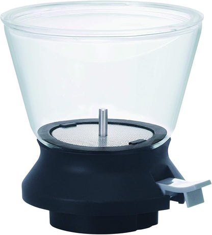 Hario Largo Tea Dripper TDR-80B Press The Witch, 800ml (27-ounce), Clear