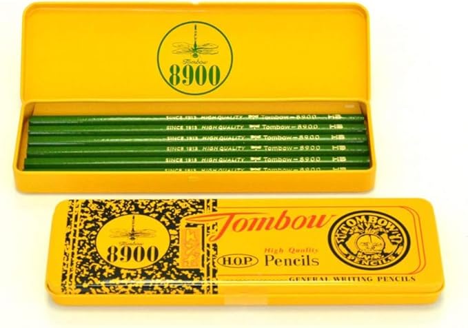 Tombow 70th Anniversary Limited 8900 Number Pencil Set of 6 (HB) 8900HBG70