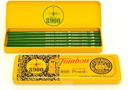 Tombow 70th Anniversary Limited 8900 Number Pencil Set of 6 (HB) 8900HBG70