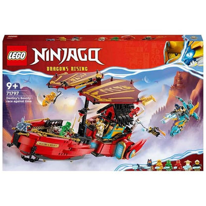 LEGO Ninjago Destiny'S Bounty Race Against Time 71797 Building Toy Set (1,739 Pcs),Multicolor