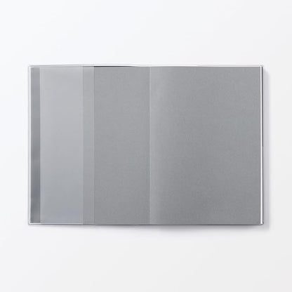 Muji 84854378 Schedule Book, Monthly, Daily Starts from December 2025, starting with Monday A5, Black