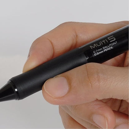 Uni  Pencil Co., Ltd. Multi-Function Pen Uni Multi Five 4 & 1 Black MSE55001P