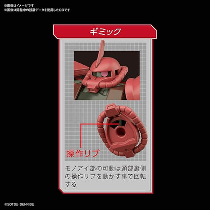 Bandai Hobby Mobile Suit Gundam #234 Ms-06S Zaku Ii,Bandai Spirits Hguc 1/144