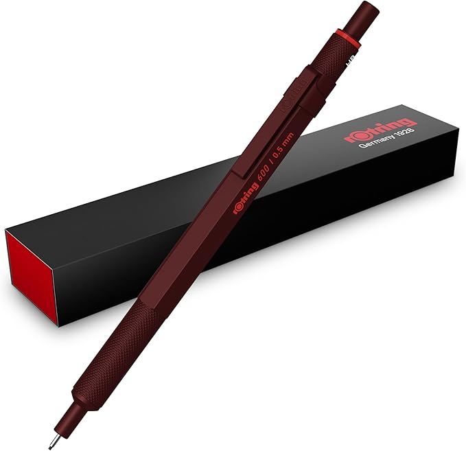 Rotring 2204410 600 Chocolate Truffle, 0.02 inch (0.5 mm)