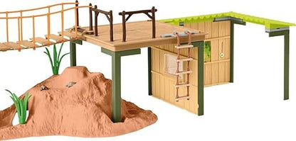 Schleich - 42507 Ranger Adventure Station, Multi Color