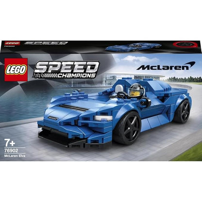 LEGO Speed Champions McLaren Elva 76902 Building Kit (263 Pcs),Multicolor