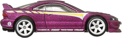 Hot Wheels HRT77 Boulevard Custom '01 Acura Integra GSR Vehicle Toy Mini Car 3 Years Old Purple