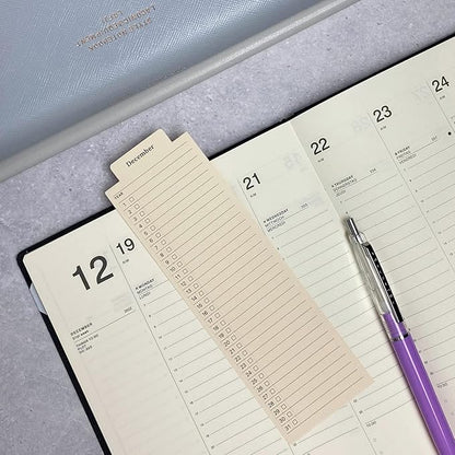 Laconic Bookmarker Memo, Meeting Minutes, Style Notebook, LGF16-30