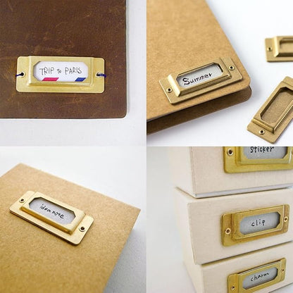 Midori Brass Label Plate (82022006)