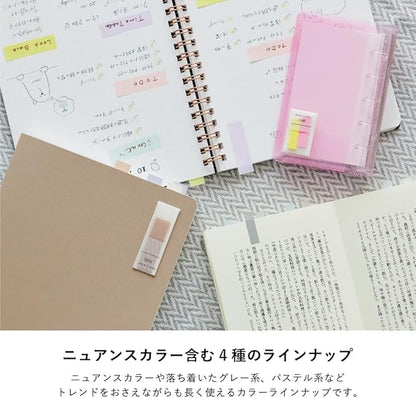 Kanmido  Self-Stick Note Kokofu-sen Mini Colorful S CF-8002