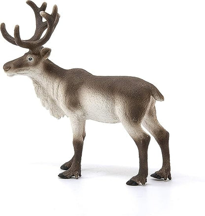 Schleich Wild Life, Animal Figurine, Animal Toys for Boys and Girls 3-8 Years Old, Reindeer