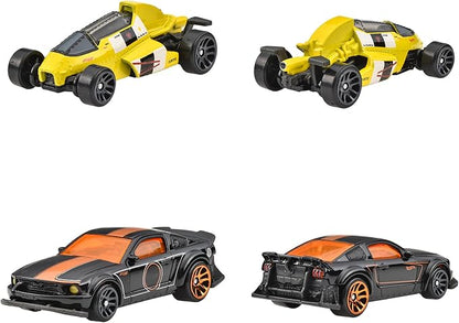 Hot Wheels JBY78 Legends Multi-Pack Vehicle Toy Mini Car, Pack of 6, 3 Years Old and Up Multi