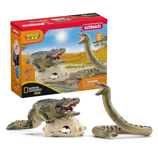 Schleich Wild Life 42625 Danger in The Swamp