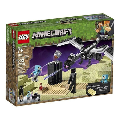 LEGO Minecraft The End Battle 21151 Building Kit , New 2019 (222 Piece)