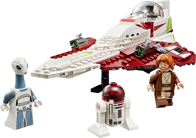 LEGO Star Wars OBI-Wan Kenobi’s Jedi Starfighter 75333 Building Kit (282 Pieces)