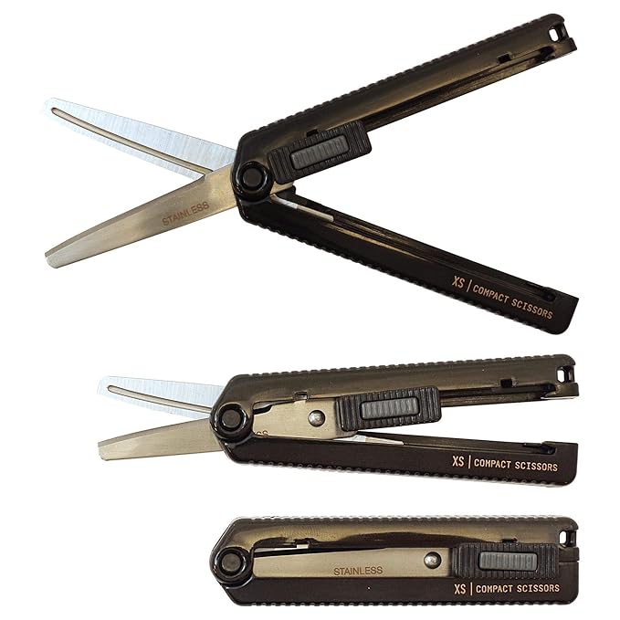 Midori Compact Scissors, XS Series, Black (49469006)