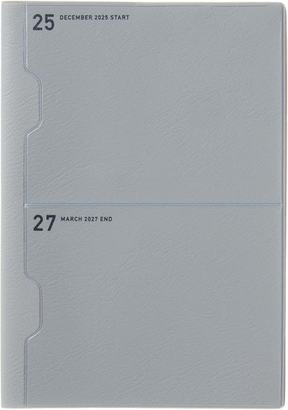 Laconic LAMD92-160LG 2026 A5 Monthly Pocket Light Gray (Begins December 2025)