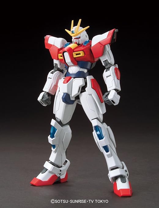 Bandai Hobby HGBF Build Burning Gundam Gundam Build Fighters Try Action Figure (1/144 Scale)