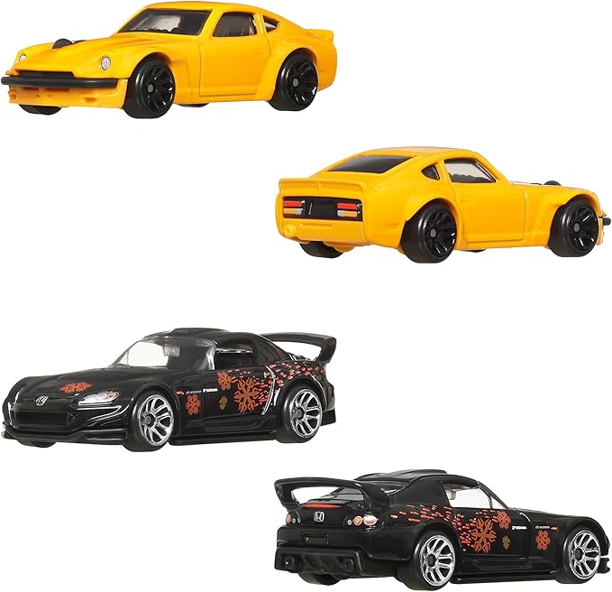 Hot Wheels Fast and Furious 10 Pack Assorted Ride On Toys Mini Cars 10 Pack Ages 3+ Multi JCT92-986A