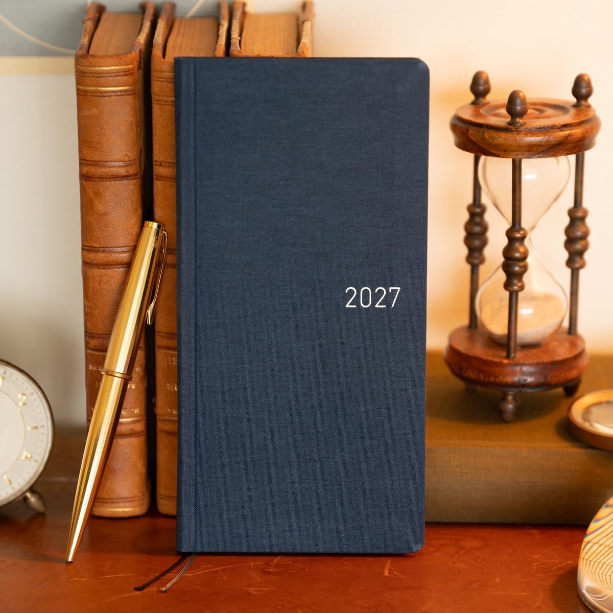 Hobonichi 2027 Weeks, English Edition, Colors, Midnight Blue, Starts from January, Weekly Notebook