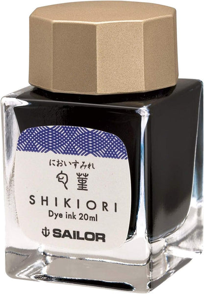 Sailor Pen Shikiori Izayoi-No-Yume Ink, Fujisugata (Purple), Bottled Ink for Fountain Pens, Product Code: 13-1008-213