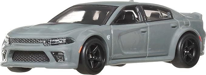 Hot Wheels JBL96 Fast and Furious 2020 Dodge Charger Hellcat Vehicle Toy Mini Car 3 Years Old Gray