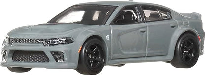 Hot Wheels JBL96 Fast and Furious 2020 Dodge Charger Hellcat Vehicle Toy Mini Car 3 Years Old Gray