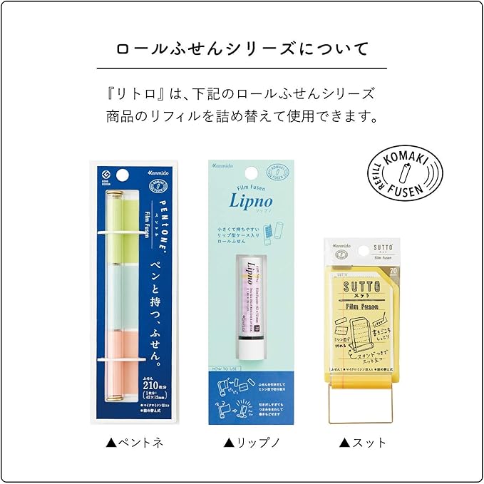 Kanmido LT-1001 Fusen Litro PATTERN Botanical
