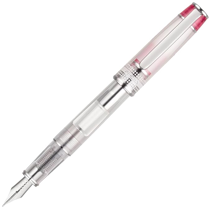Pilot Prera Iro-Ai Medium-Nib Transparent Black Body Fountain Pen (FPRN-350R-TBM)
