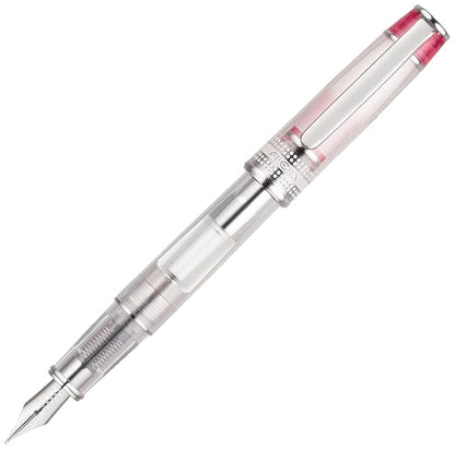 Pilot Prera Iro-Ai Medium-Nib Transparent Black Body Fountain Pen (FPRN-350R-TBM)