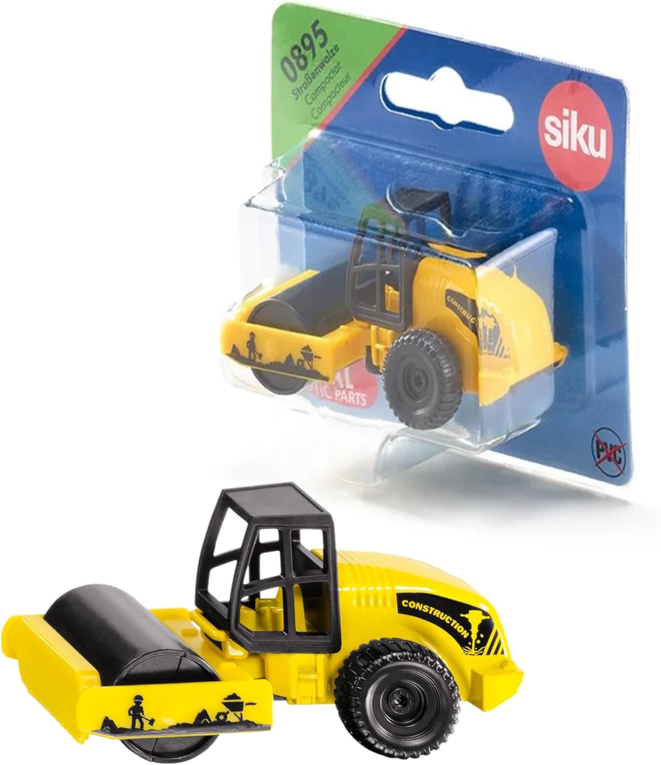 Siku SK0895 Road Roller From 3 Years Old