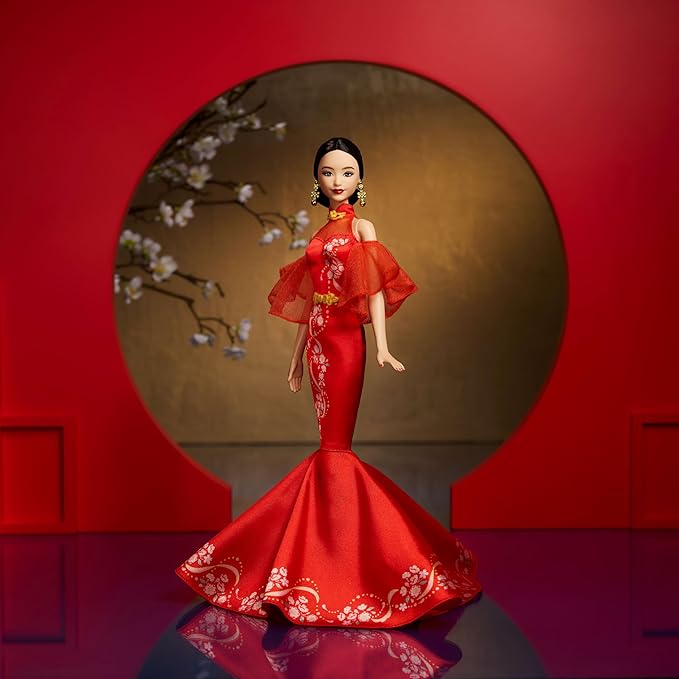 Barbie Lunar New Year Signature Black Theme House Barbie Doll
