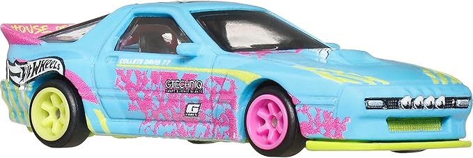Hot Wheels JBK60 Car Culture Silhouette Mazda RX-7 FC Pandem Vehicle Toy Mini Car