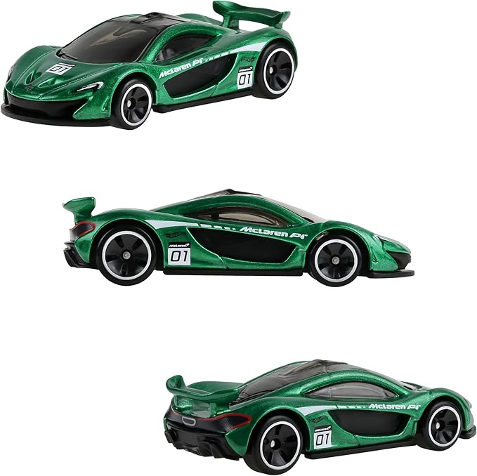 Hot Wheels Theme Automotives Assorted - Hybrid Speed Vehicle Toy Mini Car, Pack of 10, Sold in Box, Ages 3 and Up, Multi GDG44-987P