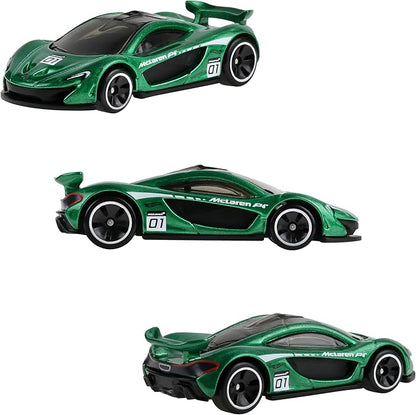 Hot Wheels Theme Automotives Assorted - Hybrid Speed Vehicle Toy Mini Car, Pack of 10, Sold in Box, Ages 3 and Up, Multi GDG44-987P