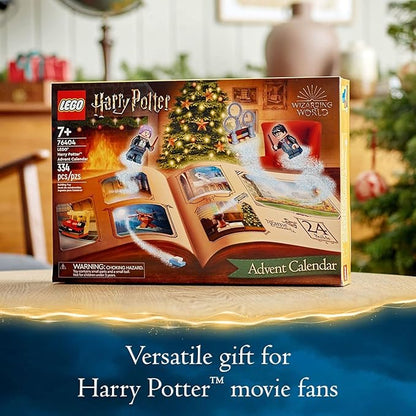 LEGO Harry Potter 2022 Advent Calendar 76404 Building Toy Set and Minifigures; Countdown to Christmas for Kids, Boys and Girls Ages 7+ (334 Pieces)