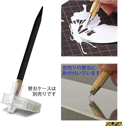 Olfa Designer Knife Black (for stationery only) 216BSBK