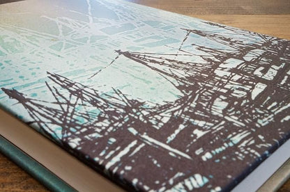 Paper Blanks PB3177-2 Notebook, Ship and Mirror Image, B6, Ruled