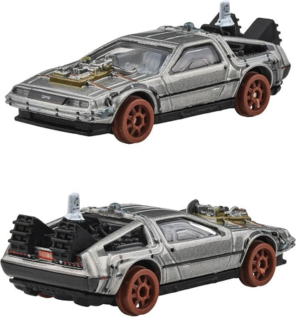 Hot Wheels 986L-HXD63 Pop Culture Assortment, Vehicle Toy, Mini Car, Pack of 10, Sold in Box, 3 Years Old and Up Multi