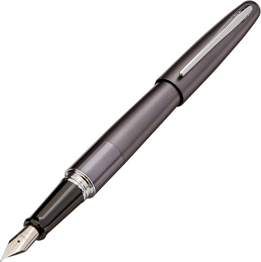 Pilot Cocoon Fountain Pen Fine Nib Metalic Gray Body (FCO-3SR-MGY-F)