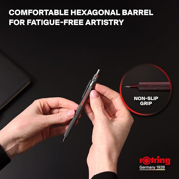 Rotring 2204410 600 Chocolate Truffle, 0.02 inch (0.5 mm)